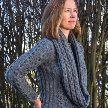 Cable Round Sweater