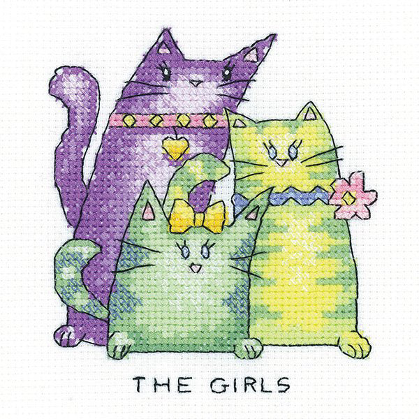 Heritage Crafts The Girls Cross Stitch Kit