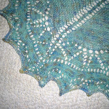 Lydia Crescent Lace Shawl