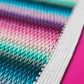 Alpine Stitch Baby Blanket