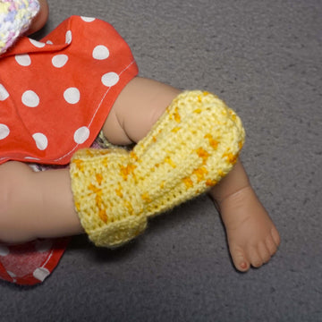 Häkelanleitung für Puppensocken