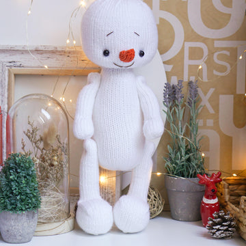 Knitting Snowman Toy Pattern