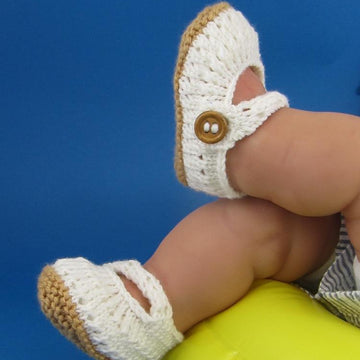 Baby Simple Lace Pattern Sandals
