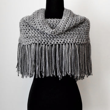 Ombre Poncho & Cowl