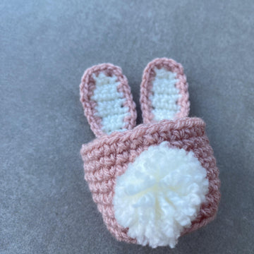 Crochet Easter Bunny Egg Cup