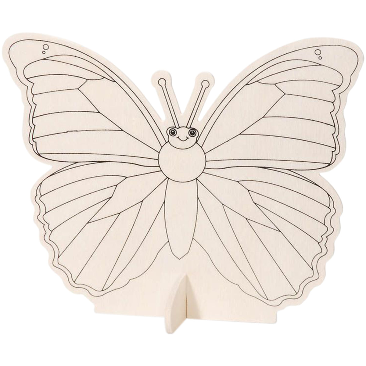 Darice Wood Craft Pack - Butterfly