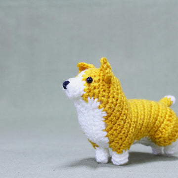 Corgi dog amigurumi / コーギーのあみぐるみ