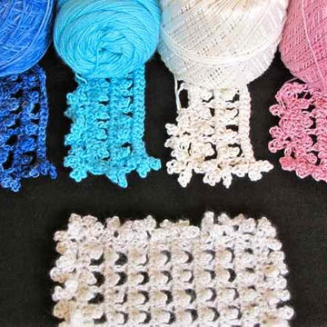 1,380 Picots Scarf