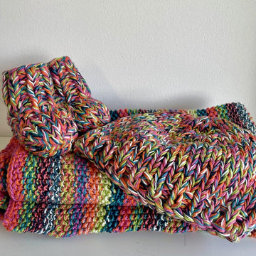 The 'Paintbox' Hand-knit Hat Pattern