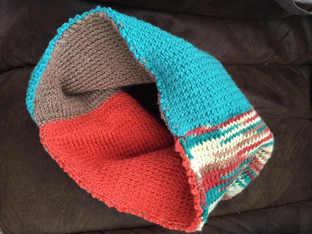 Quadruple Reversible Infinity Scarf