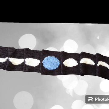 Blue Moon Lunar Phase Scarf
