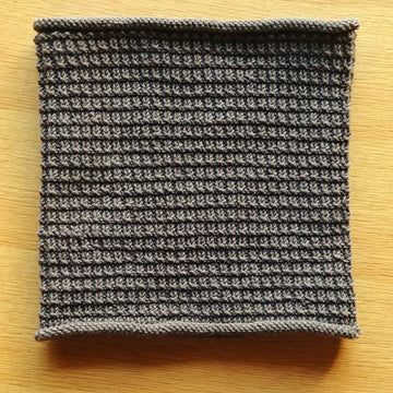 Halskrage - Hurdle Stitch Cowl