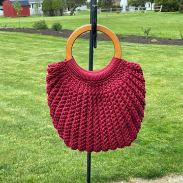 Seashell Crochet Handbag