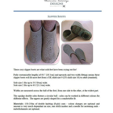 Slipper Boots