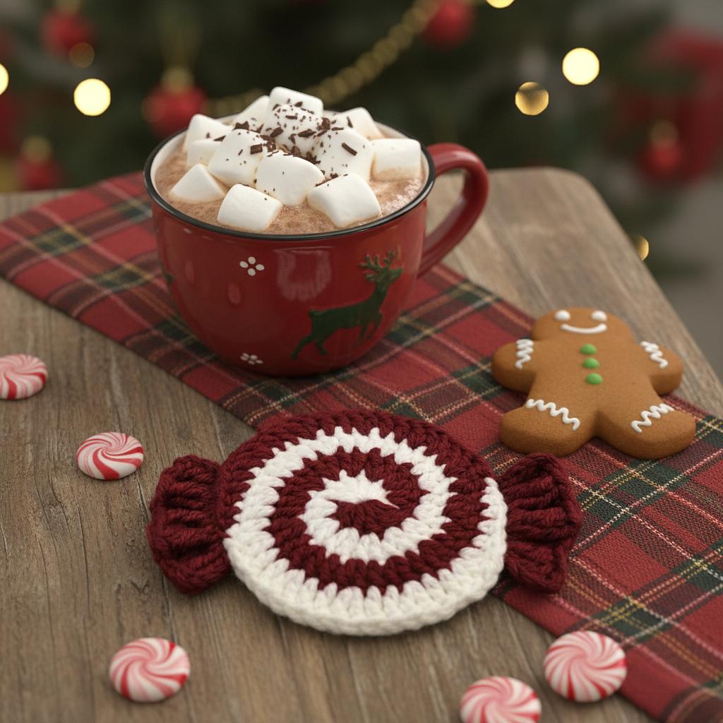 Peppermint Spiral Coaster