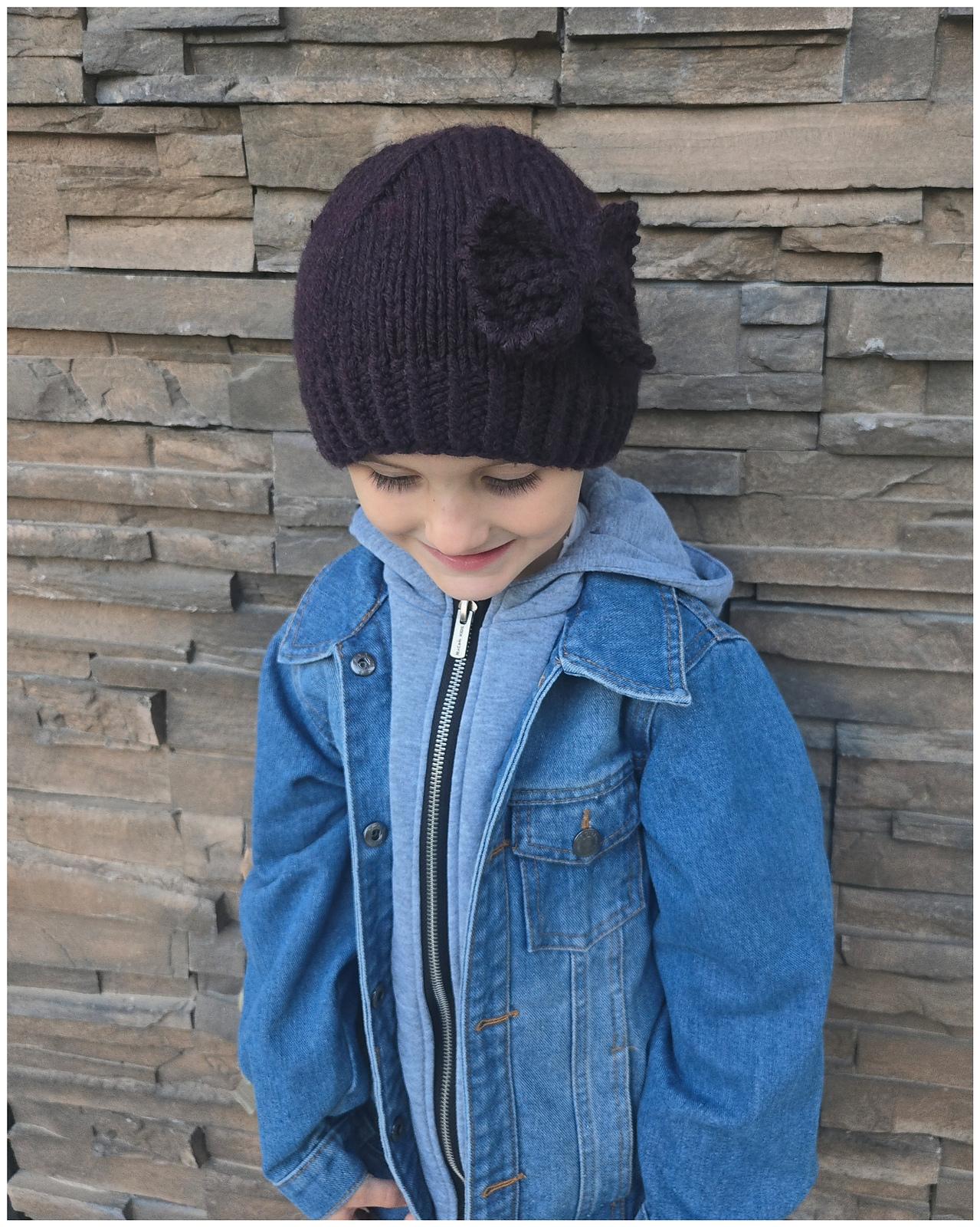 Carrie's Bow Winter Hat
