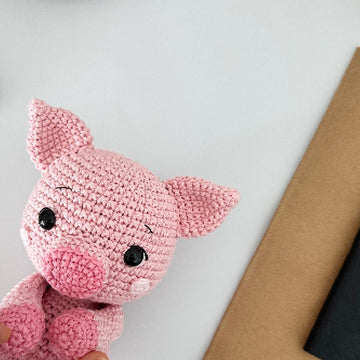Pig Amigurumi Crochet Pattern PDF – Pig Soft Toy, Stuffed Animal Tutorial