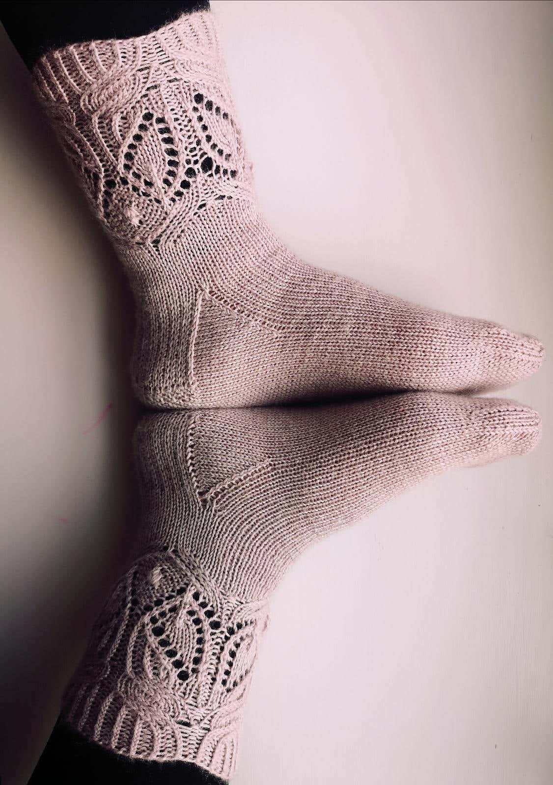 Lavender Bloom Socks