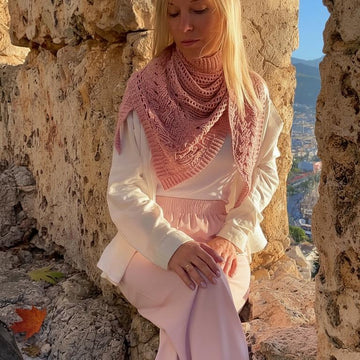 Easy Triangle Shawl