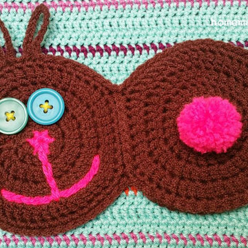 The Choco Bunny Sleep Mask