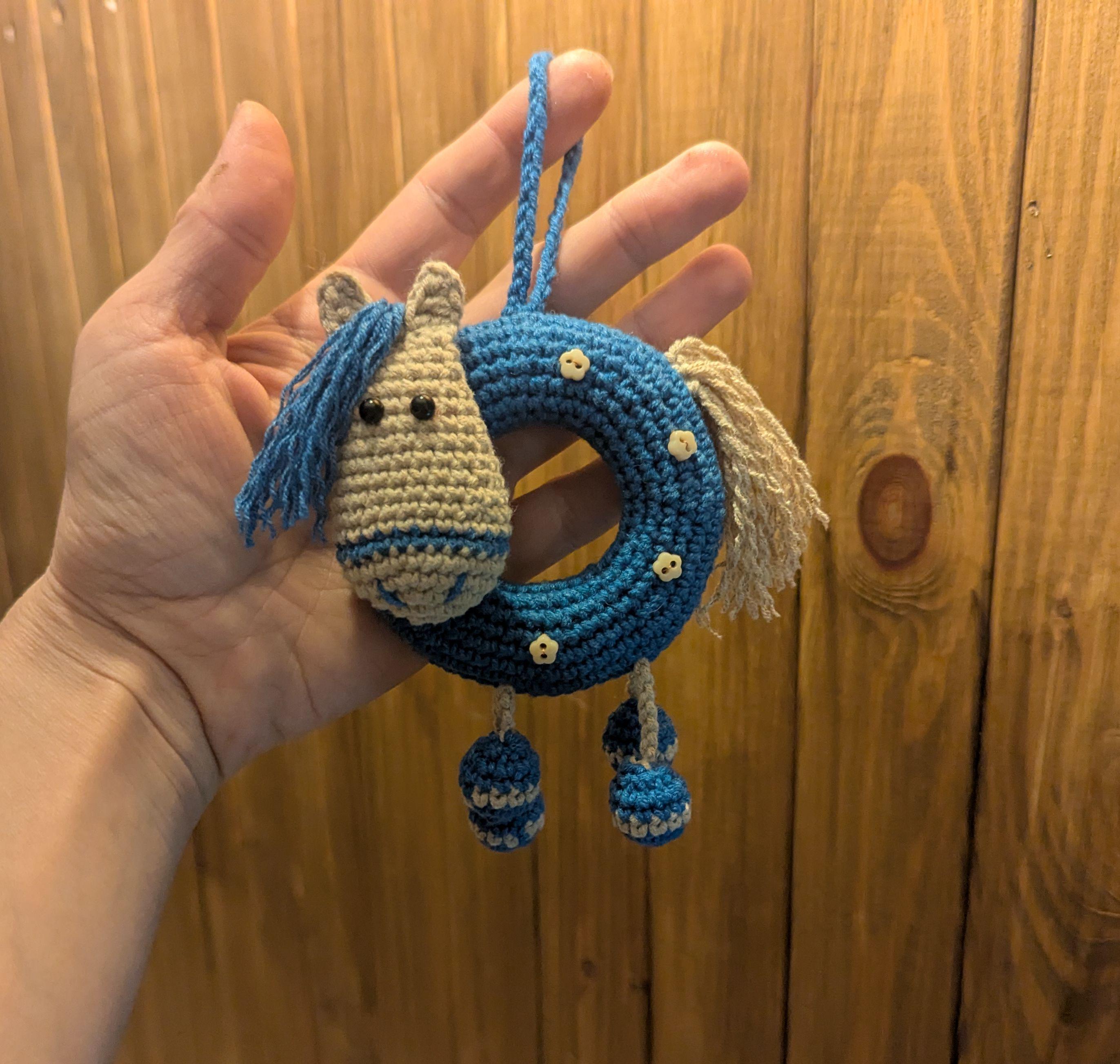 Horse Amigurumi Animal Toy English-US