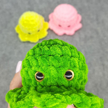 Worry pet octopus