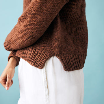 Seawind Sweater in Berroco Nuvola