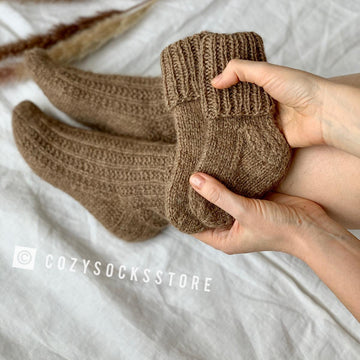 Basic family socks (set 4 patterns)