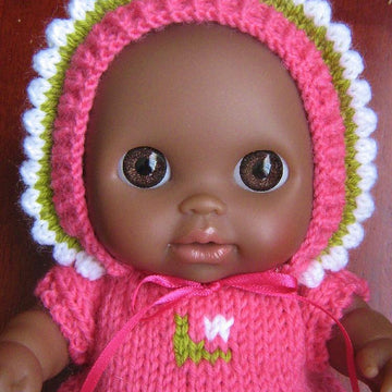 Li'l Cutesies Flower Dress & Bonnet