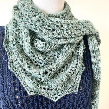 Midnight Glow Shawl