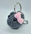 Sad Hamster Keyring