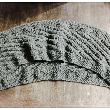 Grey Diagonal Infinity Scarf