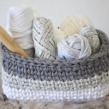 Easy Ombre Rectangle Basket