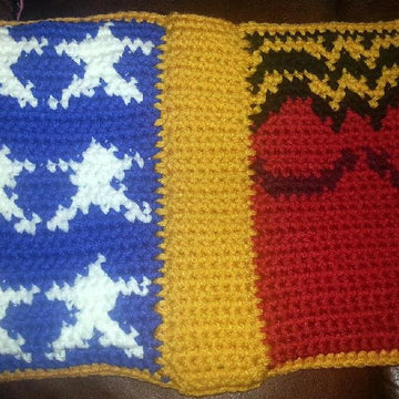 Bound Book Style 7" Tablet Cover - Wonder Woman Inspired