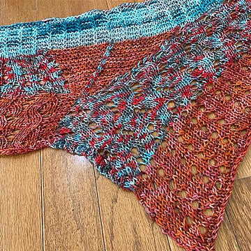 Five Wise Owls shawl