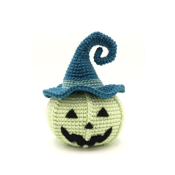 Pumpkin with Witch Hat