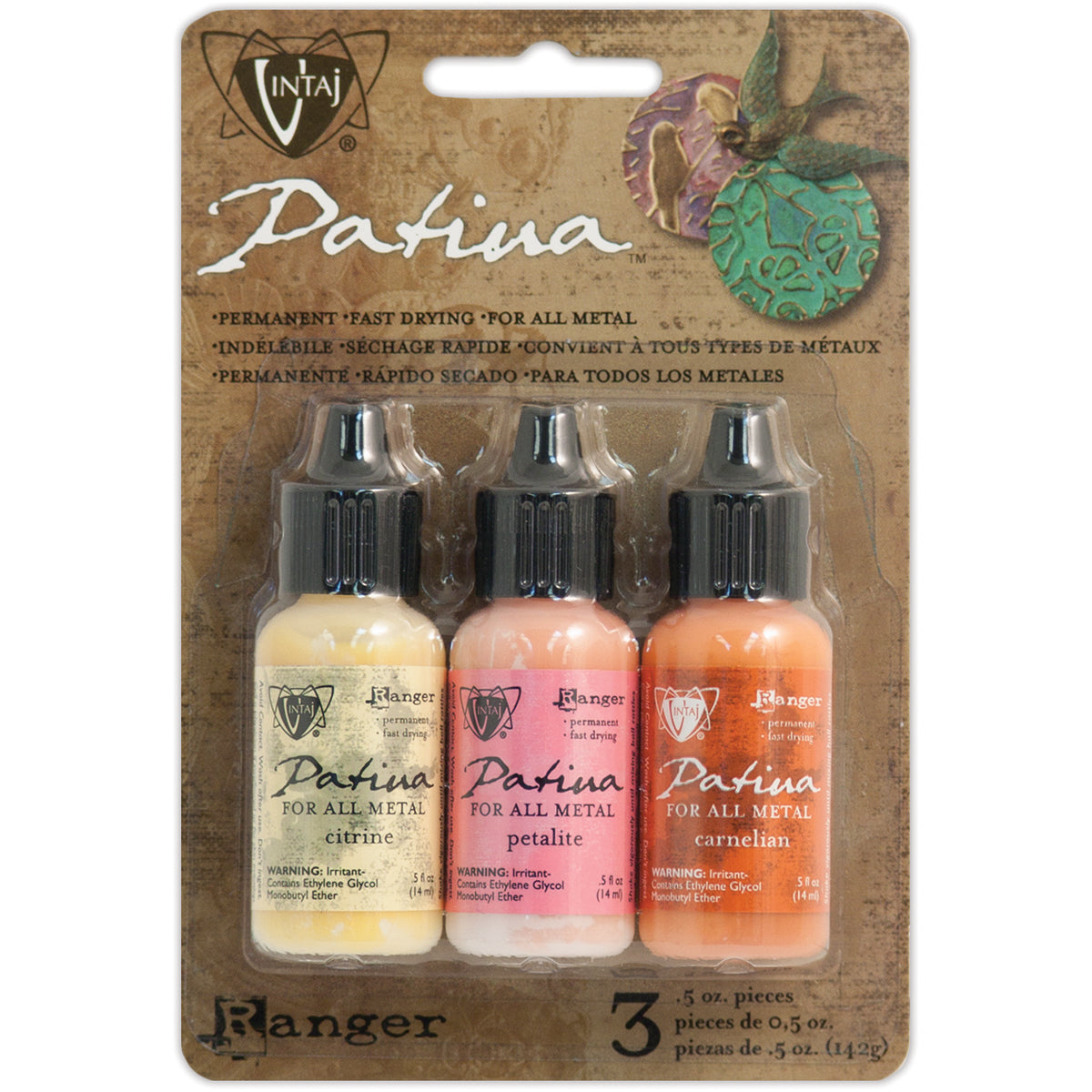 Ranger Vintaj Patinas 3/Pkg - Sunset In Morocco