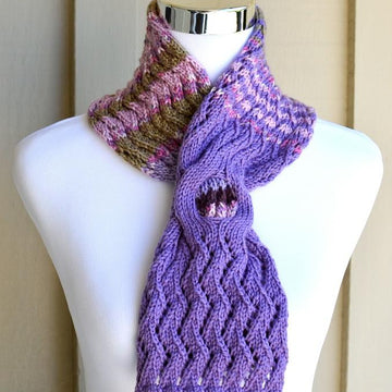Zigzag Lace Scarf