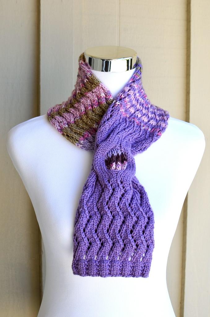 Zigzag Lace Scarf