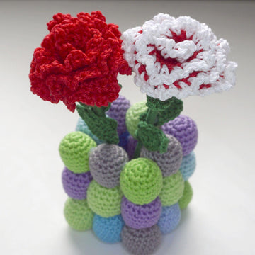 Crochet Pattern Flower In A Vase