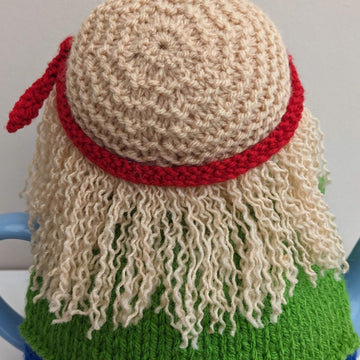 Mr Happy Hippy tea cosy