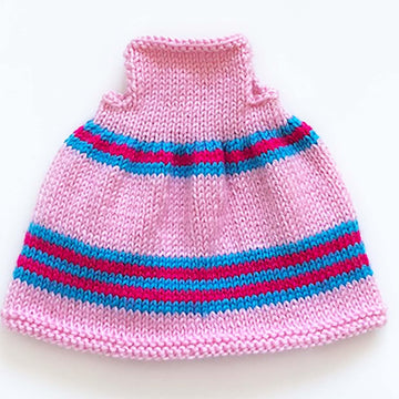 Dolls clothes knitting pattern 19092