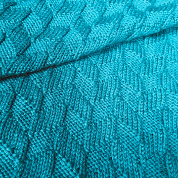 Slanted Patchwork Blanket
