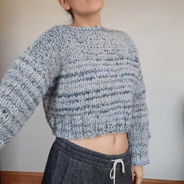 The Winter Cool Sweater LOOM KNITTING