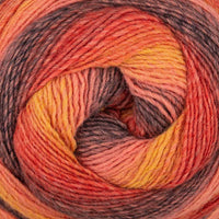 Hellorange/Hellrot/Rosenholz/Grau (409)