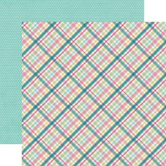 Simple Stories Hip Hop Hooray Double-Sided Cardstock 12"X12" 25/Pkg - Hello Peeps