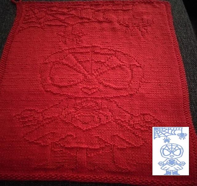 Nr. 150 Spidergirl guest towel
