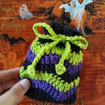 Ripple Soap Cozy, Candy Pouch or Small Gift Bag