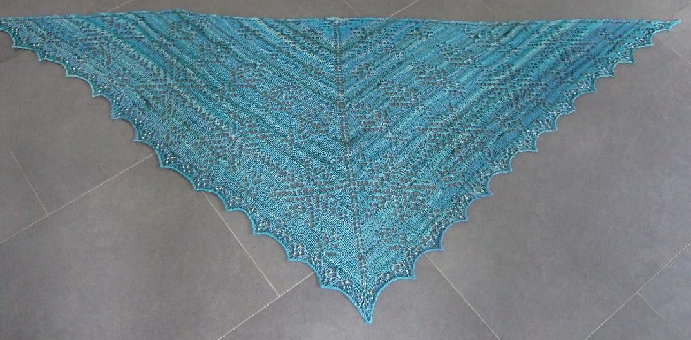 Ice Queen shawl
