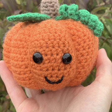 Patch the Pumpkin Amigurumi